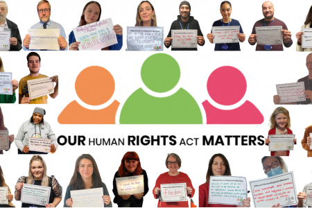 Cloverleaf Advocacy joins over 150 groups to take a stand for our human rights on Global Human Rights Day.