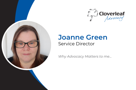 Why Advocacy Matters to Me - Joanne Green