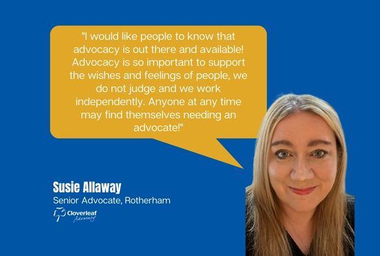 Why Advocacy Matters to Me - Susie Allaway