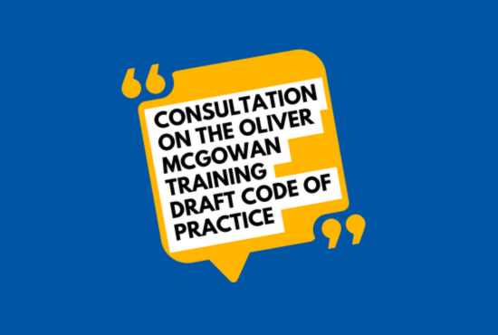 Consultation on the Oliver McGowan draft code of practice