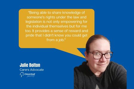 Why Advocacy Matters to Me - Julie Bolton