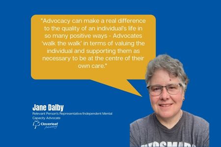 Why Advocacy Matters to Me - Jane Dalby